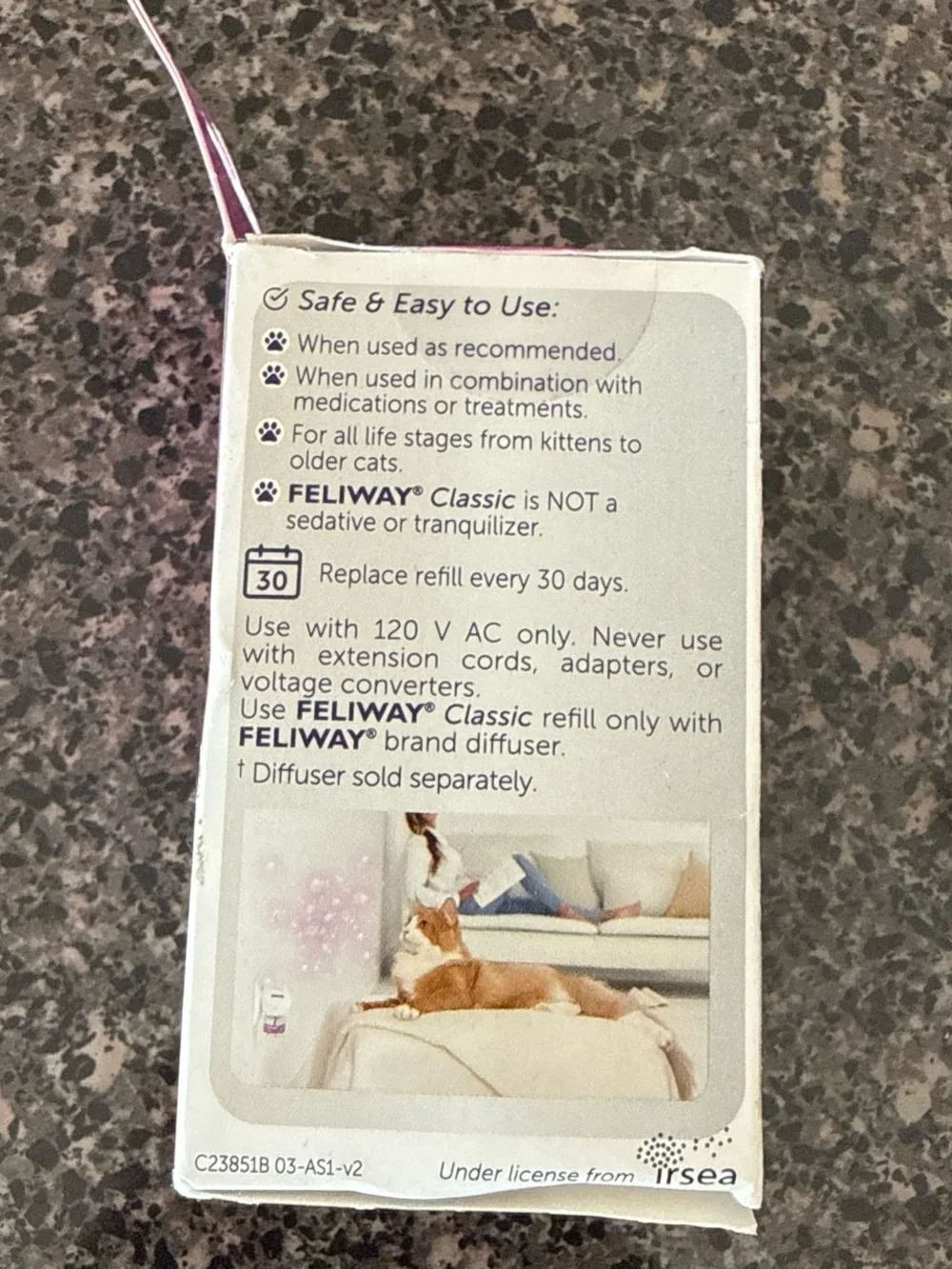 FELIWAY Classic Happy Cat Calming Refill - Pink & Purple